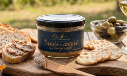 Le Tuyé de Mésandans - Terrine de canard à l'orange confite -sans nitrite - 180g
