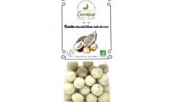 Cocoripop - Noisettes chocolat blanc noix de coco 100g x 8