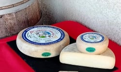 Fromagerie l'Entre Deux - 250 g de tome mixte chèvre / vache au lait cru