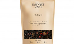 Esprit Zen - Thé Noir "Audace" - menthe - cacao - Sachet 100g