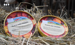 Les Glaces de la Promesse - Glace Avec Kinder Et Glace Aux Cookies  2x 500 Ml