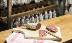 Le Lavandier Charcutier Pontivy - Saucisson sec artisanal - Le Napoléon (300gr)