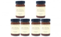 Secrets Incomparables - Pâte à Tartiner Noisettes du Piémont IGP Chocolat Noir 200gx6