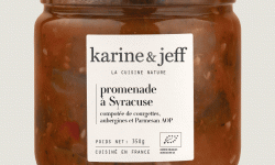 Karine & Jeff - Compotée de courgettes, aubergines et parmesan 6x350g