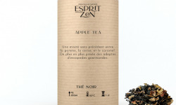 Esprit Zen - Thé Noir "Apple Tea" - pomme - cerise - caramel - Boite 100g