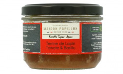 Maison PAPILLON - Artisan depuis 1955 - Terrine de Lapin à la Tomate et Basilic 160g
