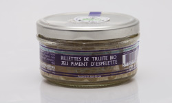 ONAKE - Le Fumoir du Pays Basque - Rillettes de Truite Bio Au Piment d'Espelette