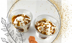 Traiteur Gourmet d'Alsace - Glace Sunday Caramel au beurre salé et éclats de noisettes 2 pers