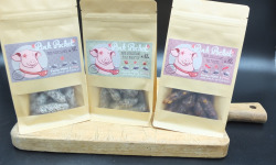 Ferme Porc & Pink - Assortiment Pink Pocket, "Nature, Noisette, Piment", sans nitrite