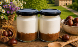 Gaec de l'Elanion - Lot de 2 Fromage Blanc Chataigne