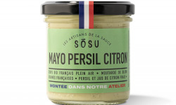 SÒSU, les Artisans de la Sauce - Mayonnaise persil citron lot de 9 x140g