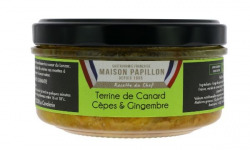 Maison PAPILLON - Artisan depuis 1955 - Terrine de Canard aux Cèpes et Gingembre 130g