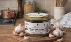 La Maison du Charolais - Rillettes de canard aux raisins et marc de Bourgogne 180g