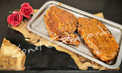 Boucherie Charcuterie Traiteur Lionel Ghérardi - Pavé de Boeuf Mariné Echalote Limousin Label Rouge x 2