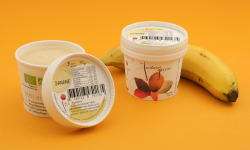 Le Jardinier Glacier - Glace Banane boisson avoine - 140mlX2