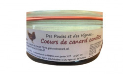 Des Poules et des Vignes à Bourgueil - Cœur de canard confit