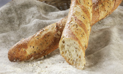 Maison Boulanger - demi baguette céréales pré cuite surgelée  par 3