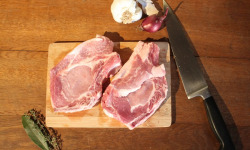 La Ferme DUVAL - [Précommande] Côtes échine de Porc fermier x2  Barbecue- 500 g