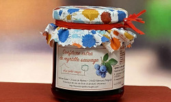 Les Perles Rouges - Confiture extra de myrtille sauvage