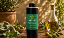 Moulin à huile Bastide du Laval - Huile d'olive Menthe Bidon 25cl