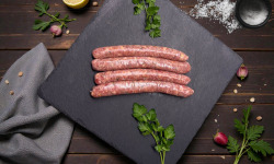 Ferme des Gravelines - SAUCISSES AIL DES OURS X4 - 100% POULET BIO
