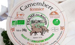 Ferme de la Paumerais - CAMEMBERT FERMIER BIO - 240 Gr