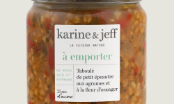 Karine & Jeff - Taboulé de petit épeautre aux agrumes et fleur d'oranger 6x320g