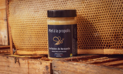 Les Ruchers de Normandie - Miel de fleurs à la Propolis 250g