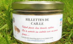 Cailles de Chanteloup - Rillettes De Cailles 190gr