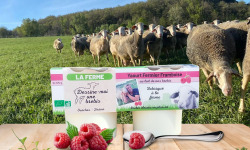 Dessine moi une brebis - Yaourt Brebis Framboise 2x125g