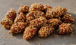 La confiserie d’antan 100% bio - Amandes caramélisées au sésames - vrac 500 gr