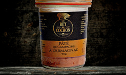 Lou Rey du Cochon - Pâté de porc laineux à l'Armagnac 180g