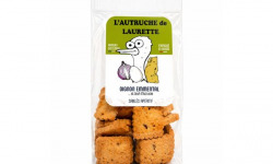 L'Autruche de Laurette - Sablé apéritif Oignon Emmental à l'œuf d'autruche