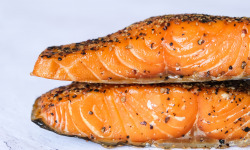 Etablissements JC David - Pavé de saumon fumé au poivre - 120g