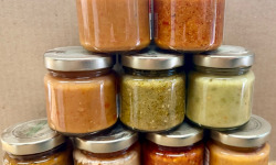 L'OLIVERAIE DU COUDON - PÂTE PIMENT ROUGE AUX GINGEMBRE ET COMBAVA 100GR