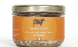 Des Hommes et des Boeufs - Rillettes de boeuf Salers/Aubrac au Ratafia x 12