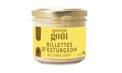 Caviar de l'Isle - Rillette d'esturgeon au citron confit