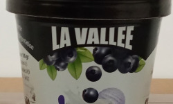 Les Glaces de la Vallée - Coffret Mini yaourts glacés Myrtille "la Vallée" 12 pots de 120 ml