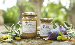 L'OLIVERAIE DU COUDON - [Précommande] OLIVADE VERTE AUX FIGUES DE PROVENCE 80 G