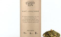 Esprit Zen - Infusion Peps ! " Maté Gingembre "  - Boite de 100g
