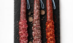 Maison Doriath - Trio de saucisses sèches : nature, à la truffe & chorizo