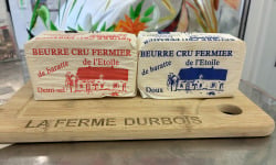 La Ferme Durbois - Lot de 2 beurres fermier doux et demi-sel