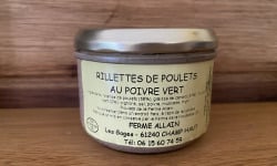 Ferme ALLAIN - Rillettes de poulets poivre vert