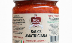 PASTA PIEMONTE - Sauce Tomate à l'Amatriciana