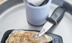 Saint Kerber - Cancale - le clic huitres (cale à huitres + couteau)