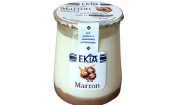 Bastidarra - Ekia - Yaourt artisanal sur lit de marrons - 4 Pots