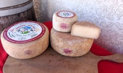 Fromagerie l'Entre Deux - 1/4 de tome de chvère au lait cru - environ 1 kg