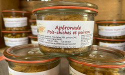 Des Poules et des Vignes à Bourgueil - Aperonade Pois-chiches et poivrons