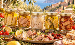 L'OLIVERAIE DU COUDON - FILETS DE THON BLANC GERMON À L’HUILE D’OLIVE – 150 G