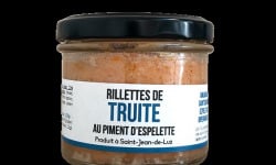 ONAKE - Le Fumoir du Pays Basque - Rillettes Truite du Pays Basque au Piment d'Espelette x15